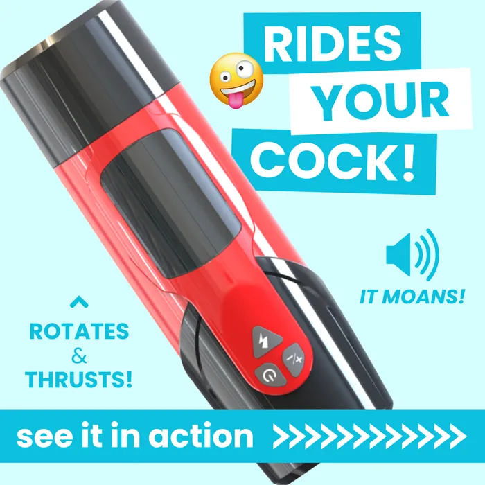 TooTimidcom Male Sex Toys MOANIQUE Telescopic Moaning HandsFree Masturbator Rotates and Thrusts TooTimidcom Male Sex Toys MOANIQUE Telescopic Moaning HandsFree Masturbator Rotates and Thrusts
