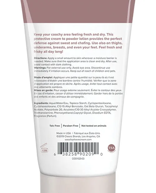 Vibrators Classic Brands Coochy Sweat Defense Protection Lotion