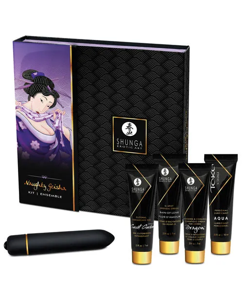 Vibrators Shunga Naughty Geisha Collection Asst Scents Shunga