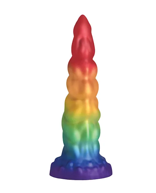 XR Brands Dildos Creature Cocks Magic Rider Rainbow Unicorn Silicone Dildo