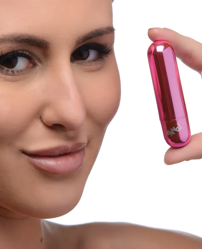 XR Brands Female Sex Toys Bang 10X Rechargeable Vibrating Metallic Bullet XR Brands Female Sex Toys Bang 10X Rechargeable Vibrating Metallic Bullet