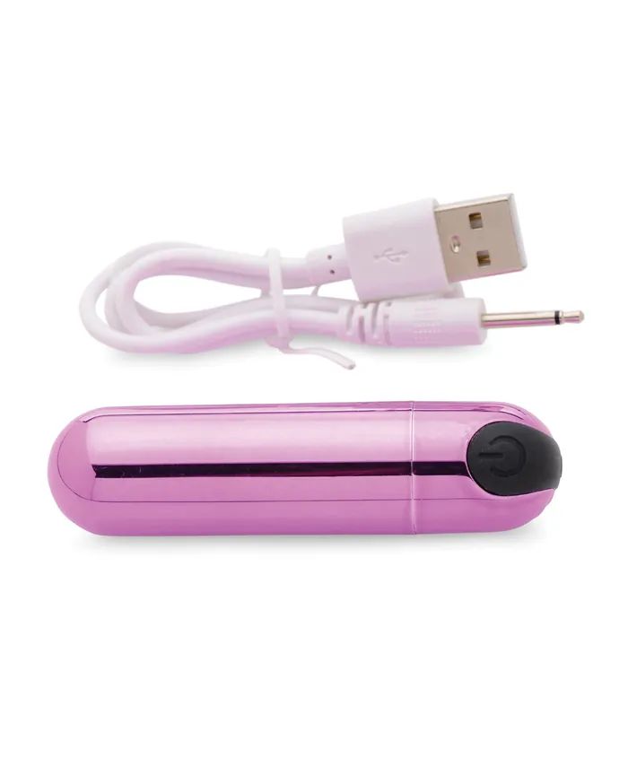 XR Brands Female Sex Toys Bang 10X Rechargeable Vibrating Metallic Bullet XR Brands Female Sex Toys Bang 10X Rechargeable Vibrating Metallic Bullet