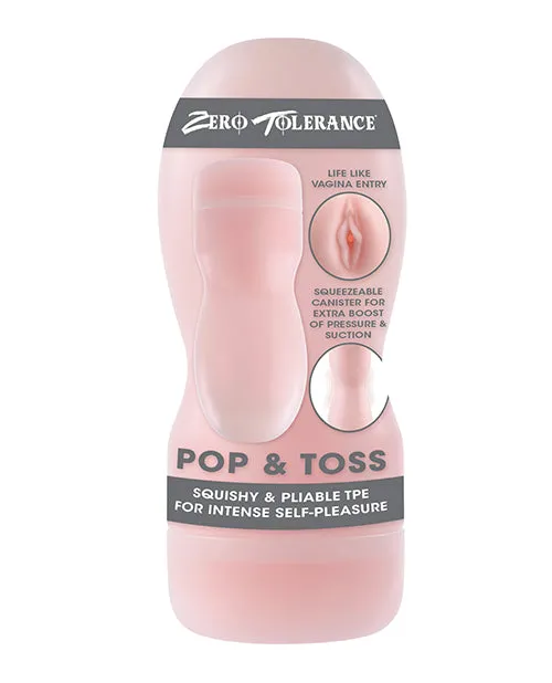 Zero Tolerance Pop Toss Stroker Evolved Male Sex Toys