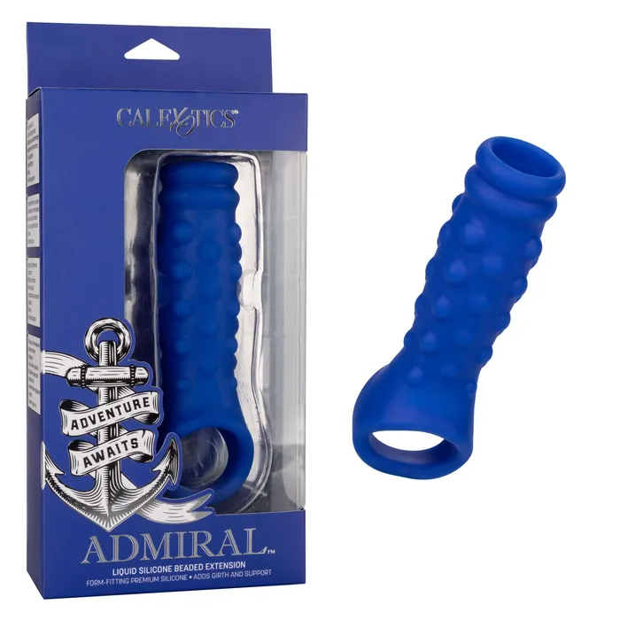 Admiral Liquid Silicone Beaded Extension Set Sail for Uncharted Pleasure California Exotic Novelties Female Sex Toys Admiral Liquid Silicone Beaded Extension Set Sail for Uncharted Pleasure California Exotic Novelties Female Sex Toys