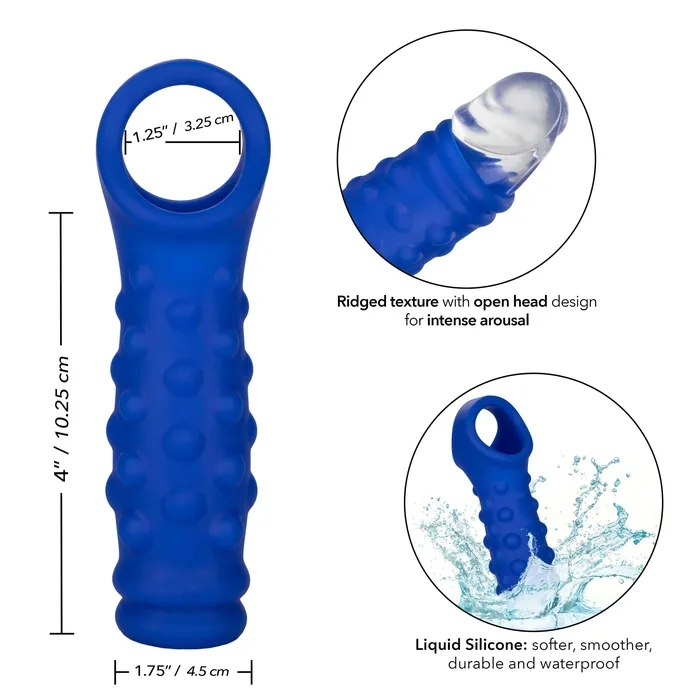 Admiral Liquid Silicone Beaded Extension Set Sail for Uncharted Pleasure California Exotic Novelties Female Sex Toys