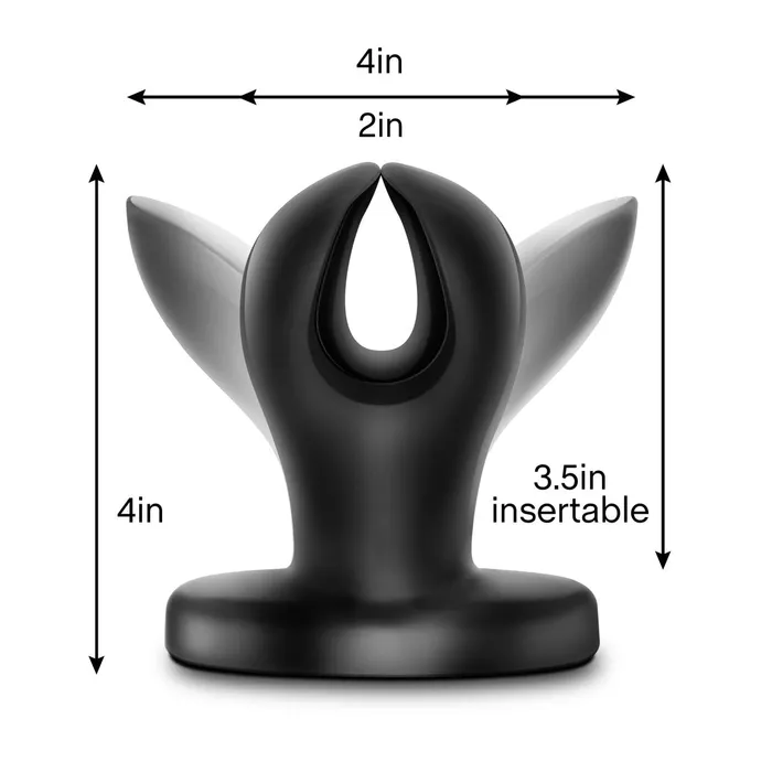 Anal Anal Adventures By Blush Anchor Black 4Inch Anal Plug Blush