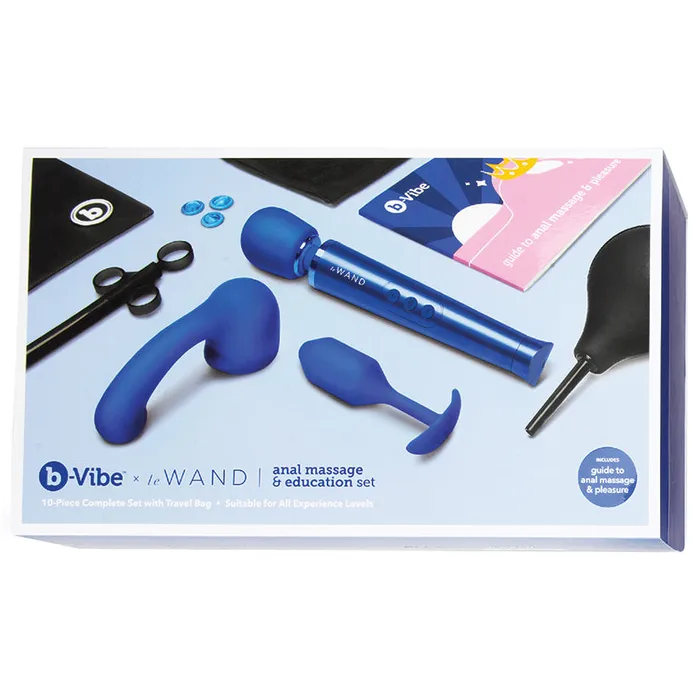 Anal B Vibe BVibe x le Wand Anal Massage Education Set 10 Pcs