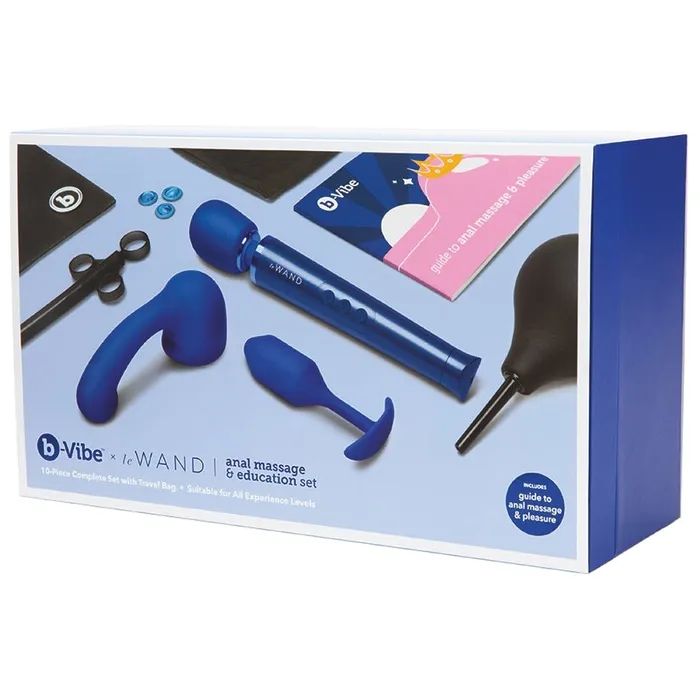 Anal B Vibe BVibe x le Wand Anal Massage Education Set 10 Pcs