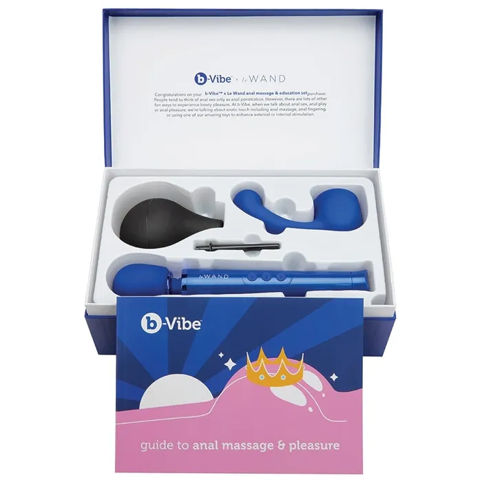 Anal B Vibe BVibe x le Wand Anal Massage Education Set 10 Pcs