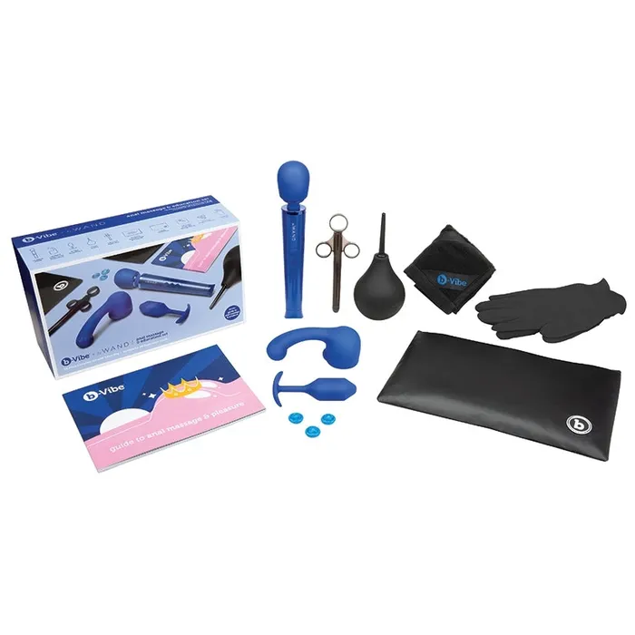 Anal B Vibe BVibe x le Wand Anal Massage Education Set 10 Pcs