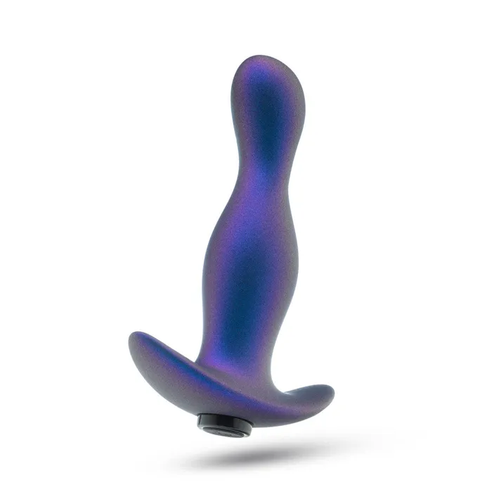 Anal Blush Anal Adventures Matrix By Blush Odyssey Vibrating Prostate Stimulator With AnchorTech Base Space Age Blue