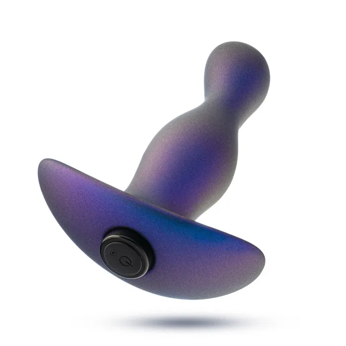 Anal Blush Anal Adventures Matrix By Blush Odyssey Vibrating Prostate Stimulator With AnchorTech Base Space Age Blue