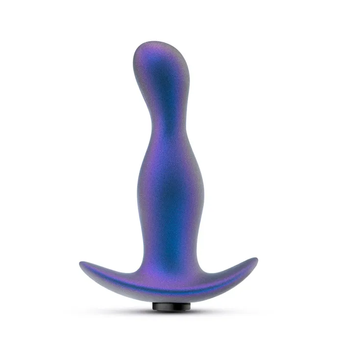 Anal Blush Anal Adventures Matrix By Blush Odyssey Vibrating Prostate Stimulator With AnchorTech Base Space Age Blue