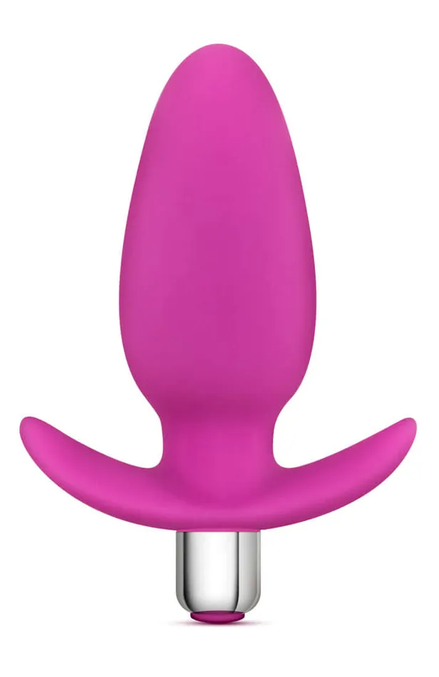 Anal Blush Novelties Luxe Little Thumper Fuchsia Pink Butt Plug