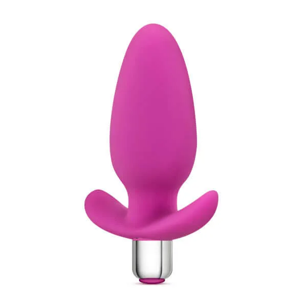Anal Blush Novelties Luxe Little Thumper Fuchsia Pink Butt Plug