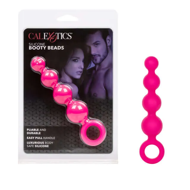 Anal Coco Licious Booty Beads Pink California Exotic Novelties