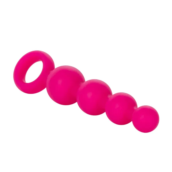 Anal Coco Licious Booty Beads Pink California Exotic Novelties