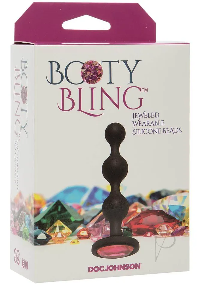 Anal Doc Johnson Enterprises Booty Bling Pink Experience Playful Elegance with Beaded Pleasure Anal Doc Johnson Enterprises Booty Bling Pink Experience Playful Elegance with Beaded Pleasure