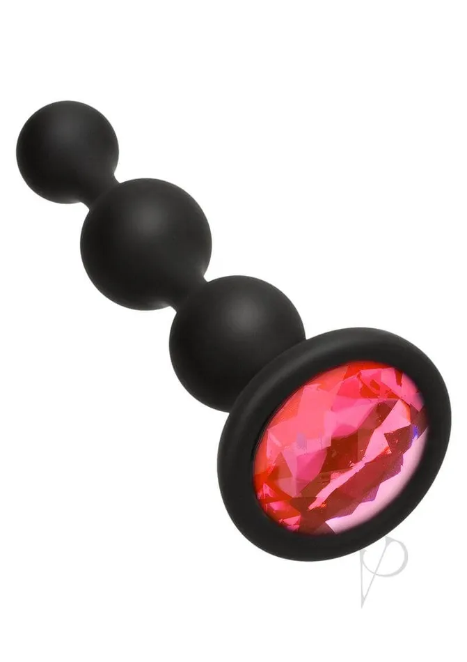 Anal Doc Johnson Enterprises Booty Bling Pink Experience Playful Elegance with Beaded Pleasure