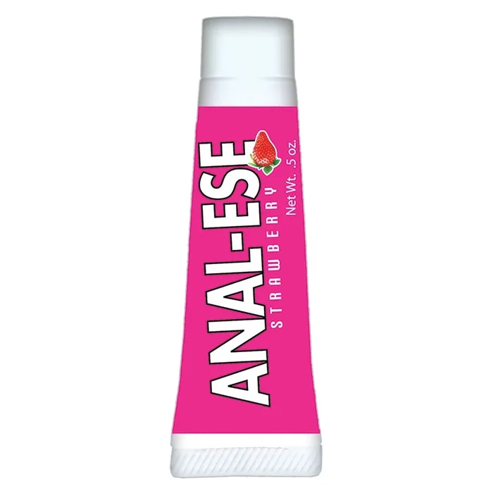 AnalEse Strawberry 5oz Soft Packaging NASSTOYS Male Sex Toys