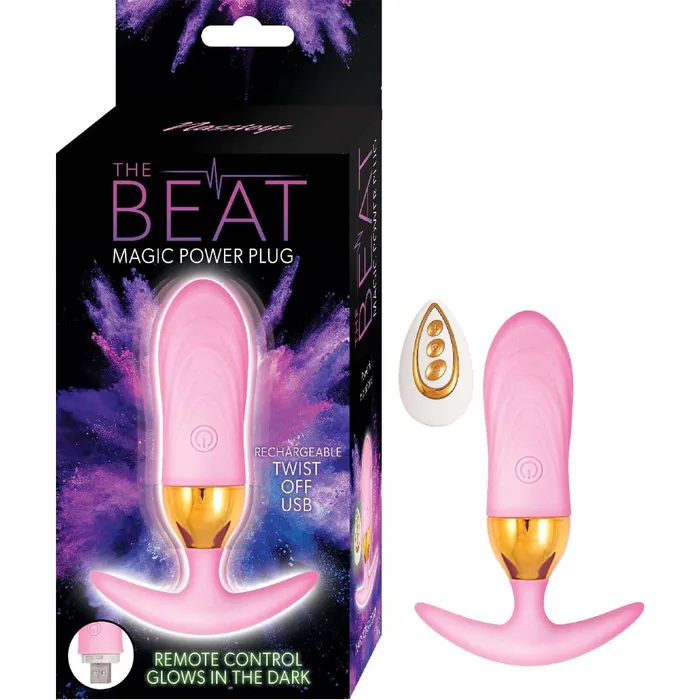 Anal Nasstoys Beat Magic Power Plug Pink Remote Control Butt Plug for Ultimate Pleasure Nasstoys Anal Nasstoys Beat Magic Power Plug Pink Remote Control Butt Plug for Ultimate Pleasure Nasstoys