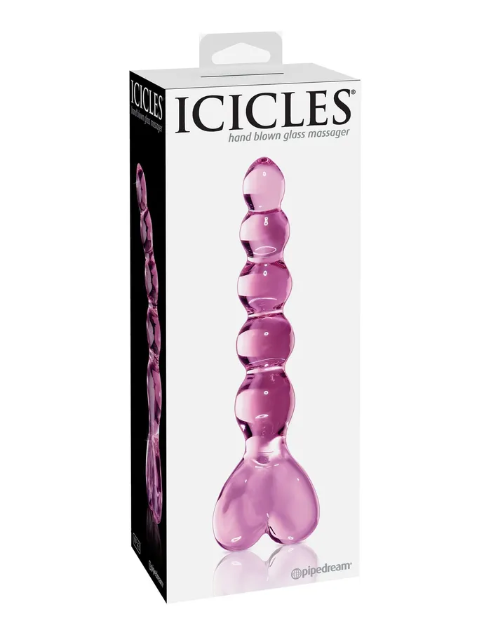 Anal Pipedream Products Pipedream Icicles No 43 Glass Probe HandCrafted NonVibrating Massager for Elegant Pleasure Anal Pipedream Products Pipedream Icicles No 43 Glass Probe HandCrafted NonVibrating Massager for Elegant Pleasure