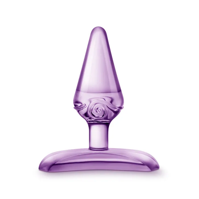 Anal Play With Me By Blush Jolly Plug Purple 275 Inch Anal Plug Blush