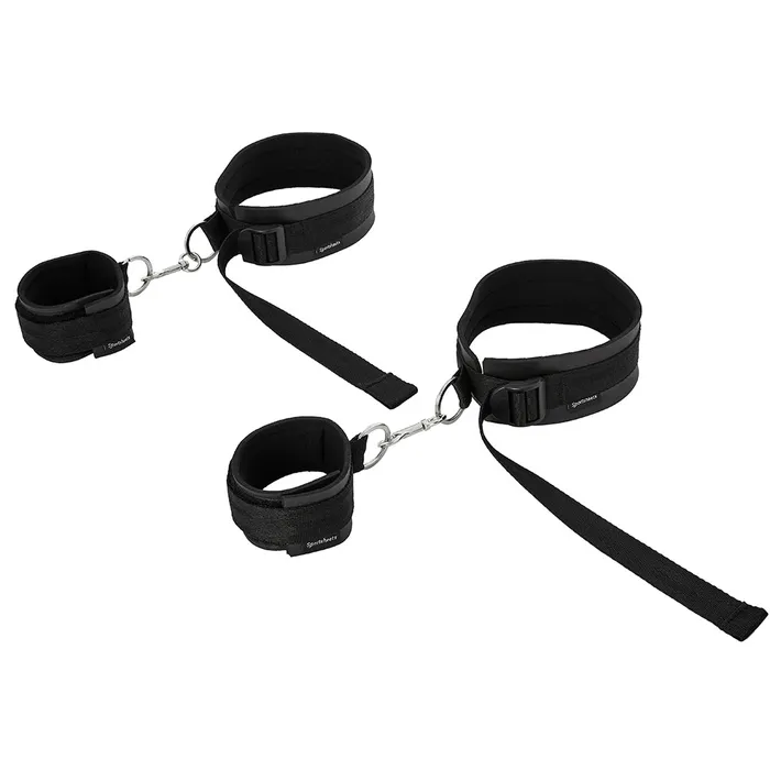 Anal Sportsheets Thigh and Wrist Cuff Set Anal Sportsheets Thigh and Wrist Cuff Set