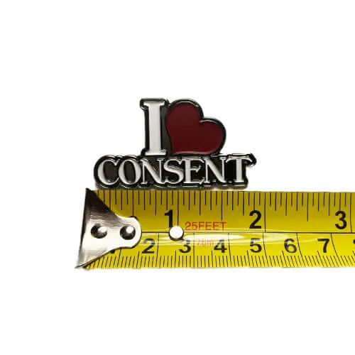 As You Like It OR Anal I Heart Consent Pin