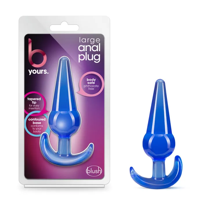 Blush Anal B Yours By Blush Blue 48Inch Anal Plug