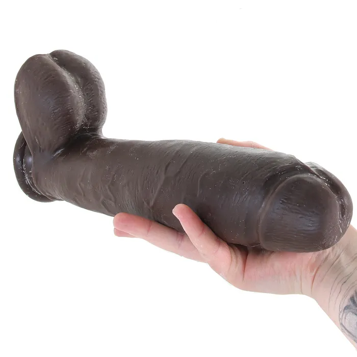 Blush Dildos Au Naturel Huge 10 Inch Sensa Feel Dildo in Chocolate Blush Dildos Au Naturel Huge 10 Inch Sensa Feel Dildo in Chocolate