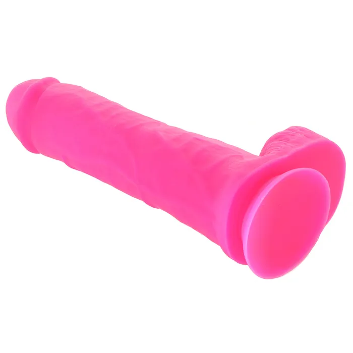 Blush Dildos Neo Elite 11 Inch Silicone Ballsy Dildo in Pink Blush Dildos Neo Elite 11 Inch Silicone Ballsy Dildo in Pink