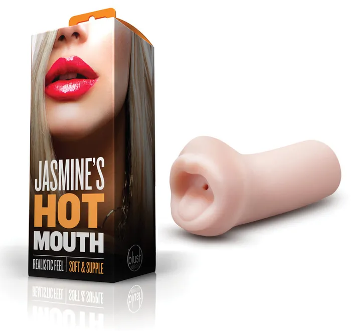 Blush Male Sex Toys X5 Men By Blush Jasmines Hot Mouth Realistic Natural Masturbator Stroker