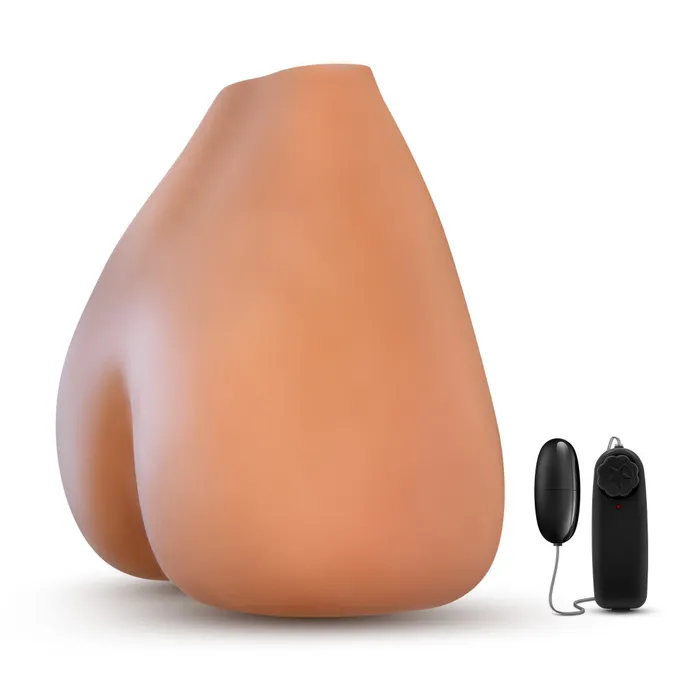 Blush Male Sex Toys X5 Men By Blush Rita Realistic Mocha Vibrating Masturbator Stroker
