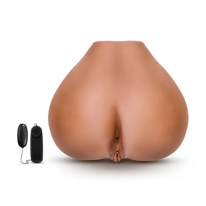 Blush Male Sex Toys X5 Men By Blush Rita Realistic Mocha Vibrating Masturbator Stroker