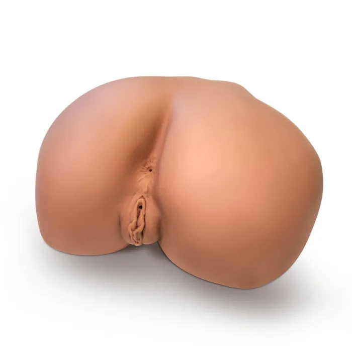 Blush Male Sex Toys X5 Men By Blush Rita Realistic Mocha Vibrating Masturbator Stroker