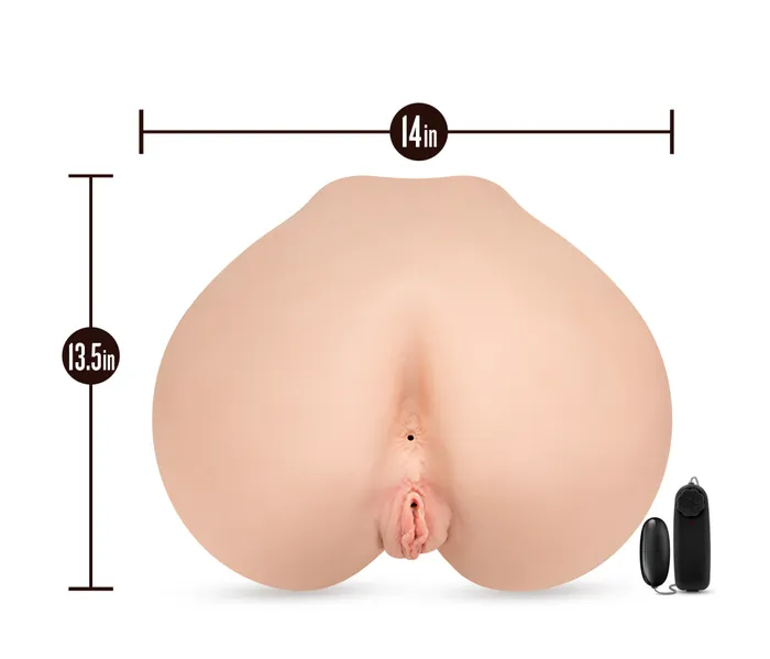 Blush Male Sex Toys X5 Men By Blush Roxanna Realistic Natural Vibrating Masturbator Stroker