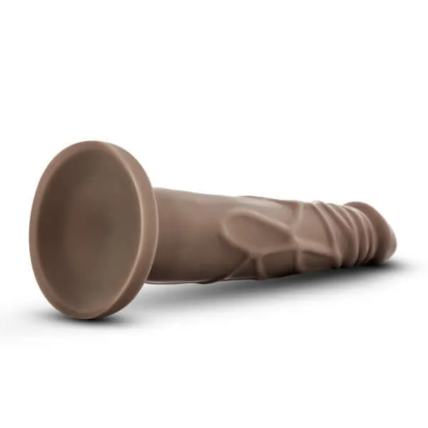 Blush Novelties Dildos Dr Skin Realistic Cock Basic 75 Inches Chocolate Brown Dildo