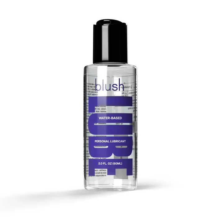 Blush Sexual Health Wellbeing Blush Lube WaterBased Personal Lubricant 100 BodySafe Sensitive Formula with Natural Ingredients 20 Fl Oz