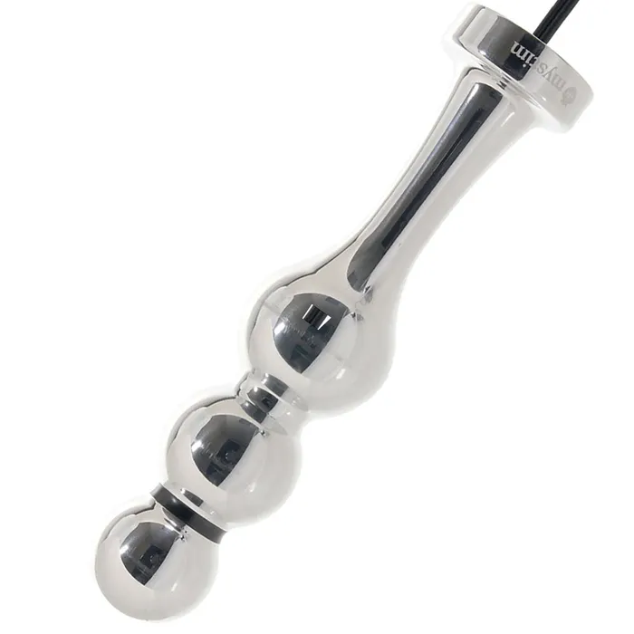 Bold Boris Beaded Metal EStim Plug mystim Anal