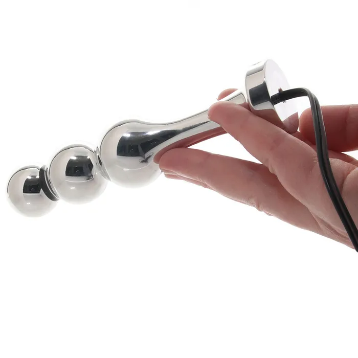 Bold Boris Beaded Metal EStim Plug mystim Anal