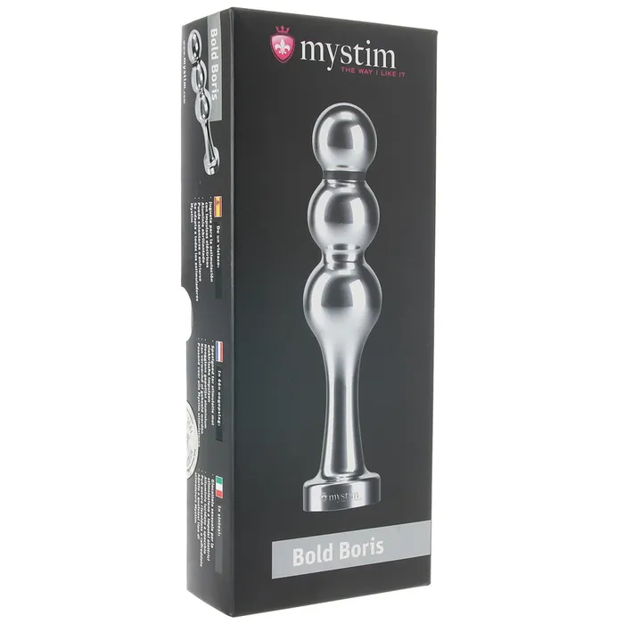 Bold Boris Beaded Metal EStim Plug mystim Anal