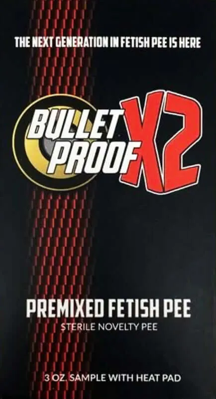 Bullet Proof X2 3 oz Fetish Urine Kit Realistic Synthetic Urine with Heating Element DLB Purchasing Female Sex Toys