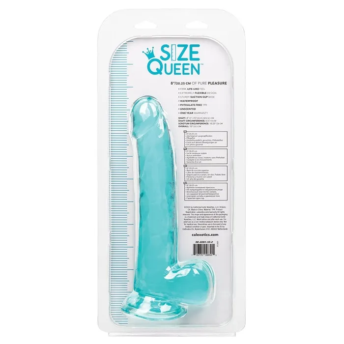 CAL EXOTICS Size QueenBlue 8 Vibrators