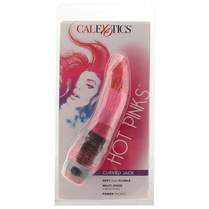 CalExotics Vibrators Curved Jack Vibe in Hot Pink CalExotics Vibrators Curved Jack Vibe in Hot Pink