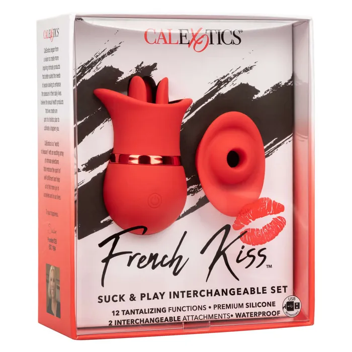 California Exotic Novelties Couples French Kiss Suck and Play Set Double the Pleasure Oh La La