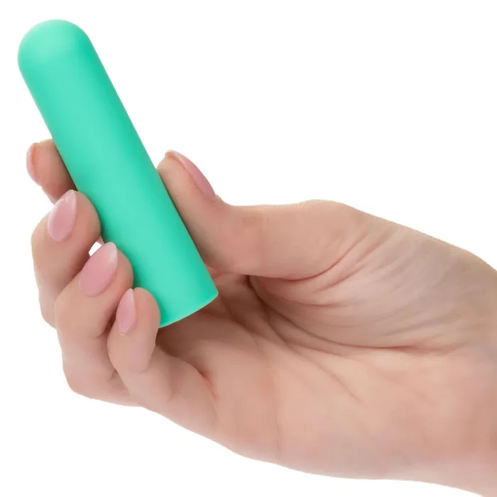 California Exotic Novelties Female Sex Toys Turbo Buzz Rounded Bullet Green Compact Powerful Discreet Stimulator