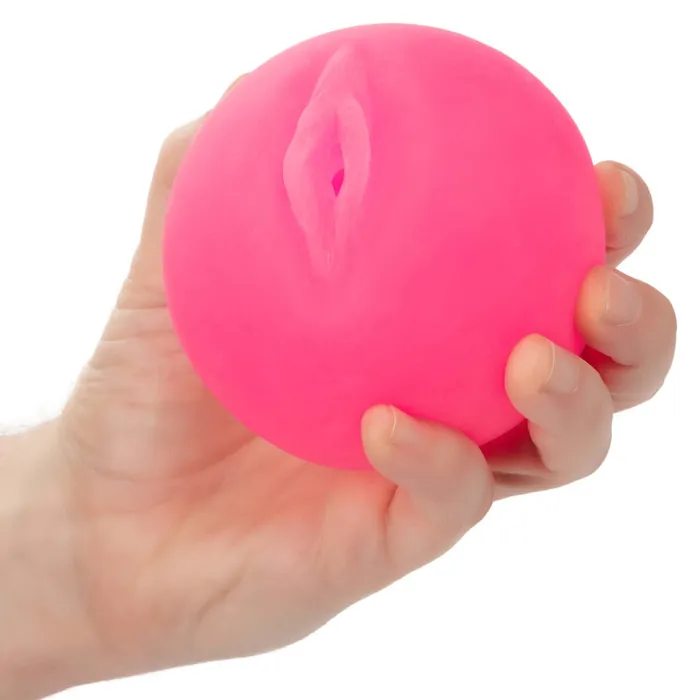 California Exotic Novelties Male Sex Toys Pop Sock PussyAss Pink DualEntry Masturbator Ultra LifeLike Pure Skin