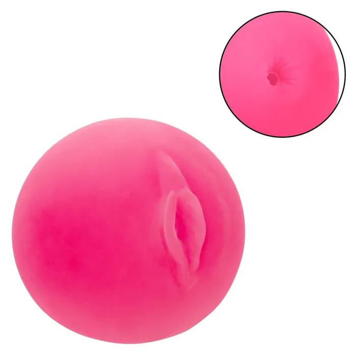 California Exotic Novelties Male Sex Toys Pop Sock PussyAss Pink DualEntry Masturbator Ultra LifeLike Pure Skin