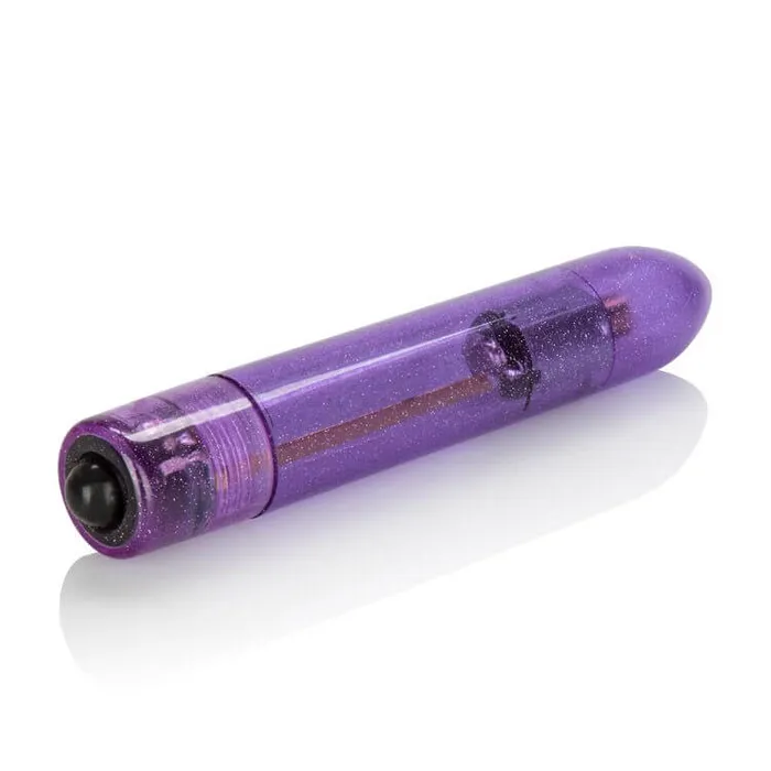 California Exotic Novelties Shanes World Sparkle Bullet Vibrator Purple Vibrators